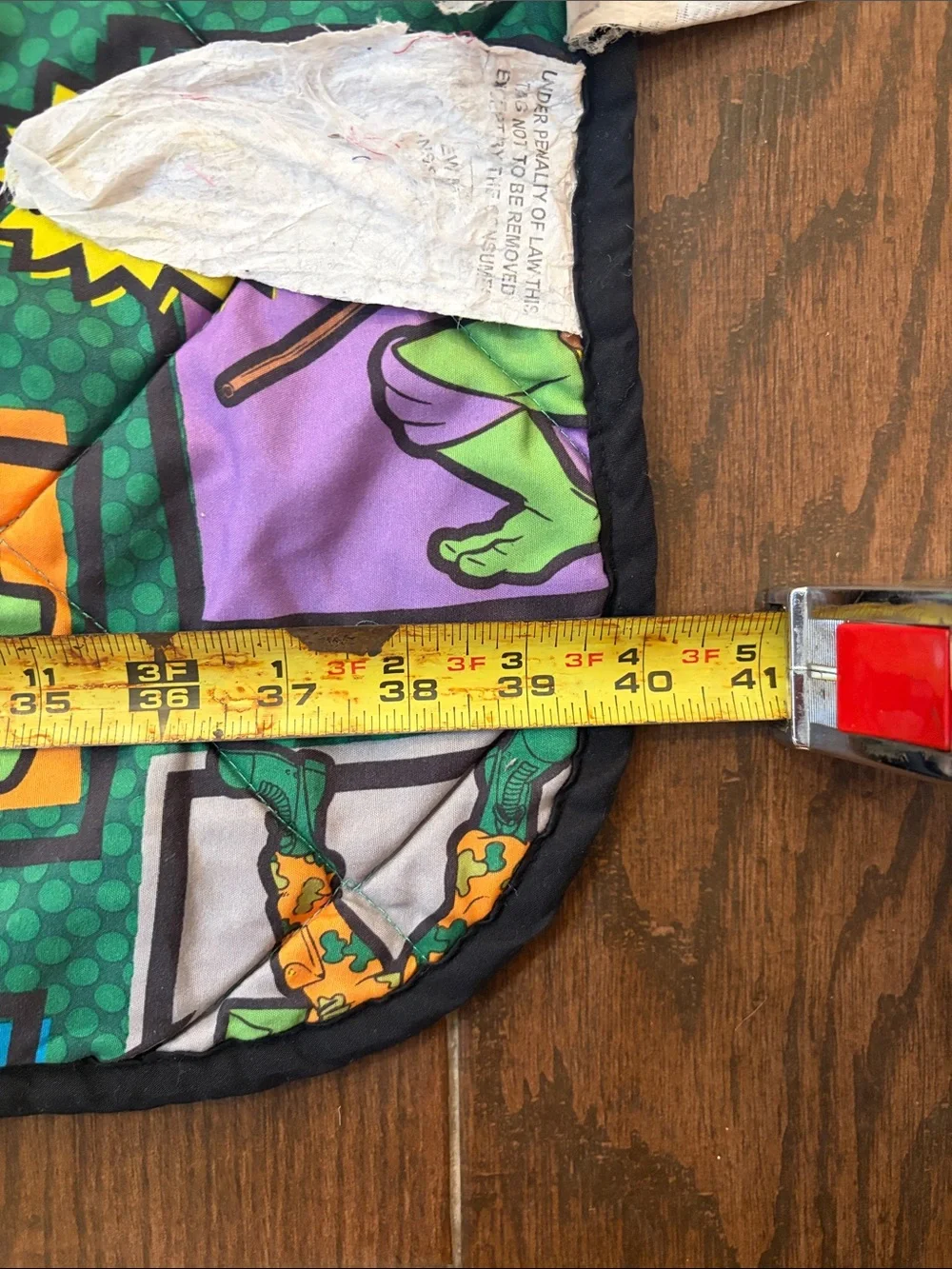 TMNT Teenage Mutant Ninja Turtles Toddler Comforter Reversible Blanket Franco’14